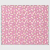Papier Cadeau Roses d'oies (Plat)