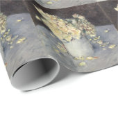 Papier Cadeau Roses jaunes dans un vase de Caillebott Impression (Coin rond)