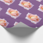 Papier Cadeau Roses roses (Coin)