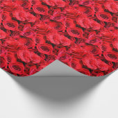 Papier Cadeau Roses rouges (Coin)