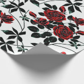 Papier Cadeau Roses rouges .ю (Coin)