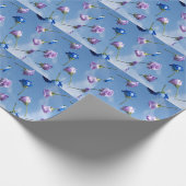 Papier Cadeau Roses Wrapping paper (Coin)