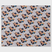 Papier Cadeau Rosie la conception de rivoir et d'Oncle Sam (Plat)