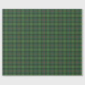 Papier Cadeau Ross Chasse Ancien Clan Tartan Papier à envelopper (Plat)