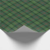 Papier Cadeau Ross Chasse Ancien Clan Tartan Papier à envelopper (Coin)