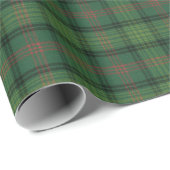 Papier Cadeau Ross Chasse Ancien Clan Tartan Papier à envelopper (Coin rond)