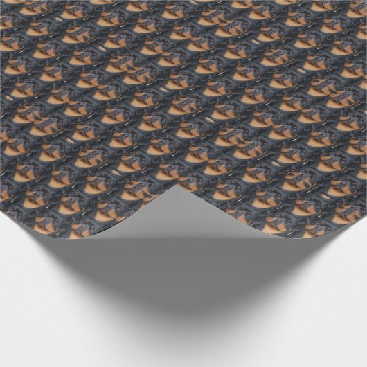 Papier Cadeau Rottweiler (Coin)