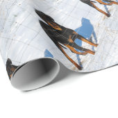 Papier Cadeau Rottweiler de Winterland (Coin rond)