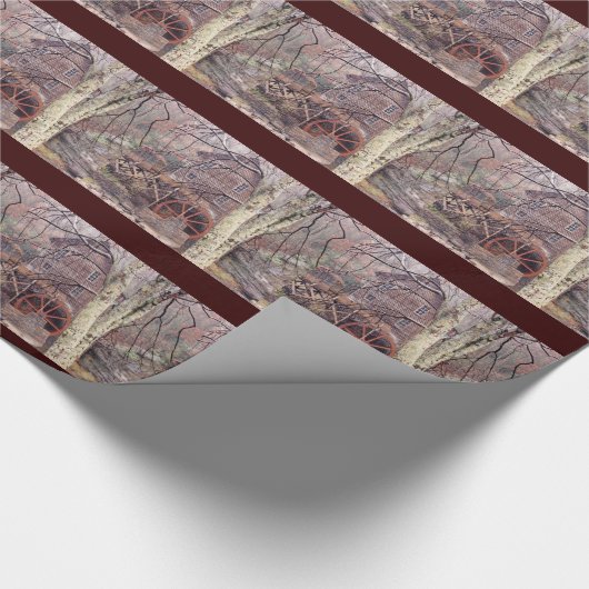 Papier Cadeau Roue (Coin)