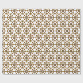 Papier Cadeau roue de barre du navire (Plat)