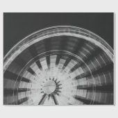 PAPIER CADEAU ROUE FERRIS PENDANT LA NUIT (Plat)