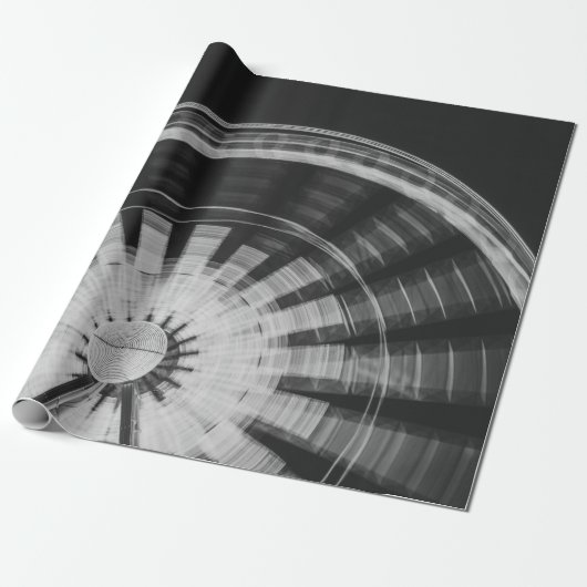 PAPIER CADEAU ROUE FERRIS PENDANT LA NUIT (Déroulé)