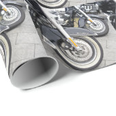 Papier Cadeau Roues (Coin rond)