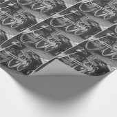 PAPIER CADEAU ROUES EN ACIER (Coin)