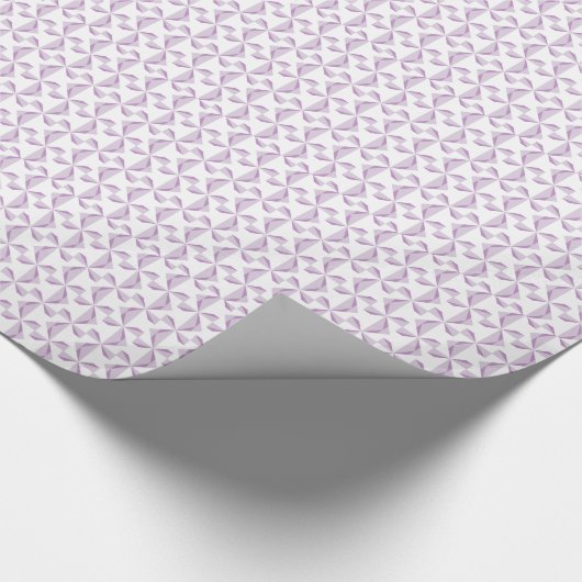Papier Cadeau Roues pourpres (Coin)