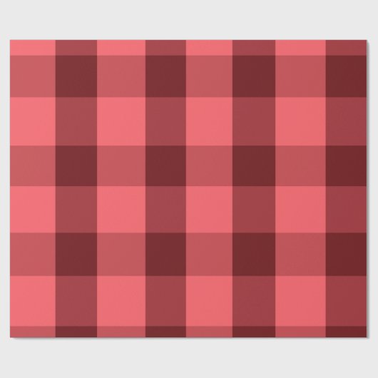 Papier Cadeau Rouge (Plat)