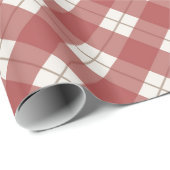 Papier Cadeau Rouge (Coin rond)