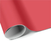 Papier Cadeau Rouge amarante (couleur unie)  (Coin rond)