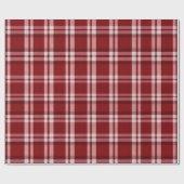 Papier Cadeau Rouge blanc (Plat)