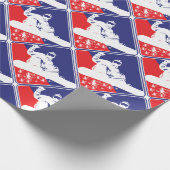 Papier Cadeau Rouge-blanc-bleu-neige-boa (Coin)