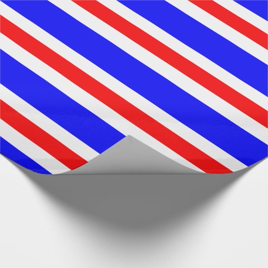 Papier Cadeau Rouge bleu Charlie (Coin)