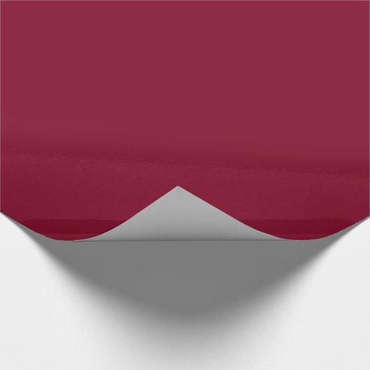 Papier Cadeau Rouge bourguignon (Coin)