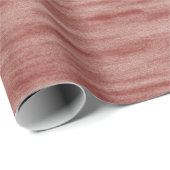 Papier Cadeau Rouge Cerise Fardée Noël (Coin rond)