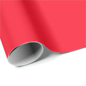 Papier Cadeau Rouge clair (Coin rond)