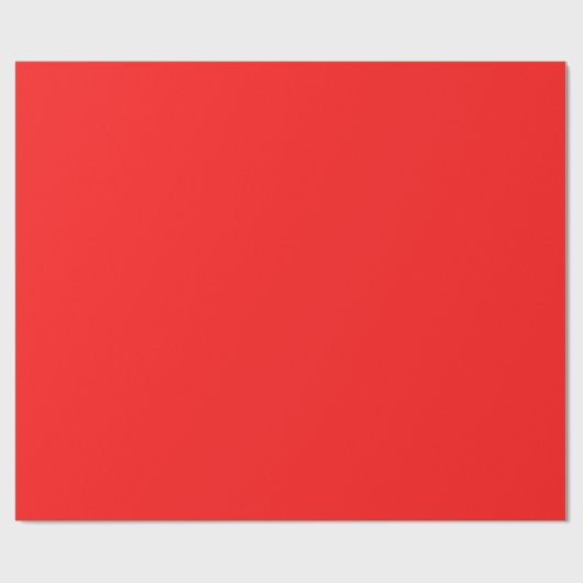 Papier Cadeau Rouge clair de Saint-Valentin (Plat)