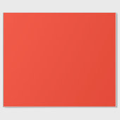 Papier Cadeau Rouge clair flamant clair couleur uni (Plat)