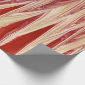 Papier Cadeau Rouge et beige (Coin)