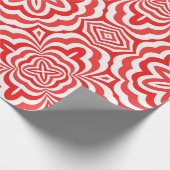 Papier Cadeau Rouge et blanc (Coin)