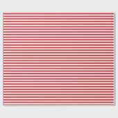 Papier Cadeau Rouge Et Blanc À Épais (Plat)