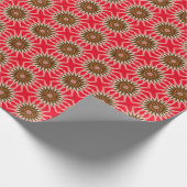 Papier Cadeau Rouge et or (Coin)