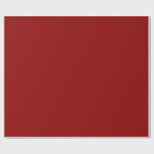 Papier Cadeau ROUGE foncé solide (Plat)