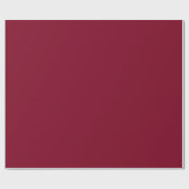 Papier Cadeau Rouge Grenat (Plat)