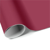 Papier Cadeau Rouge Grenat (Coin rond)