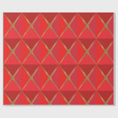 Papier Cadeau Rouge Joyoux Noel (Plat)