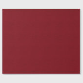 Papier Cadeau Rouge noble texturé. (Plat)