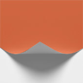 Papier Cadeau Rouge Orangé Brûlé Pop De Couleur (Coin)