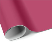 Papier Cadeau Rouge persan uni (Coin rond)