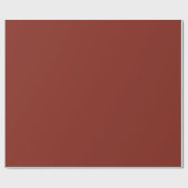Papier Cadeau Rouge profond automne saison automne couleur solid (Plat)