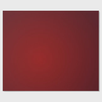 Papier Cadeau Rouge profond royal uni Noël