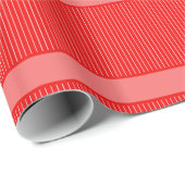 Papier Cadeau Rouge trié (Coin rond)