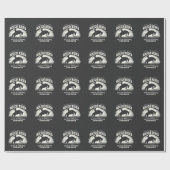 Papier Cadeau Rough Rides Construire de solides Cowboys Ouest (Plat)