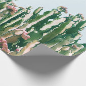 Papier Cadeau Rougissent le cactus (Coin)