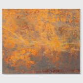 Papier Cadeau rouille sur le fer comme arrière-plan, abstrait, s (Plat)