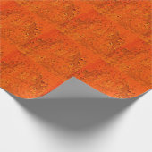 Papier Cadeau Rouille vintage : vieille surface texturée (Coin)