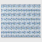 Papier Cadeau rouleau d'argent sur hameçon (Plat)