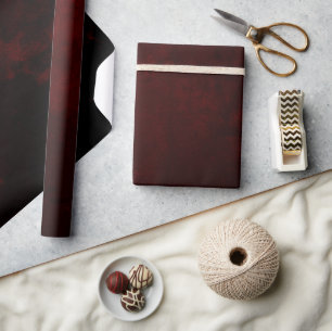 Papier Cadeau Rouleau de grunge urbain rouge gothique